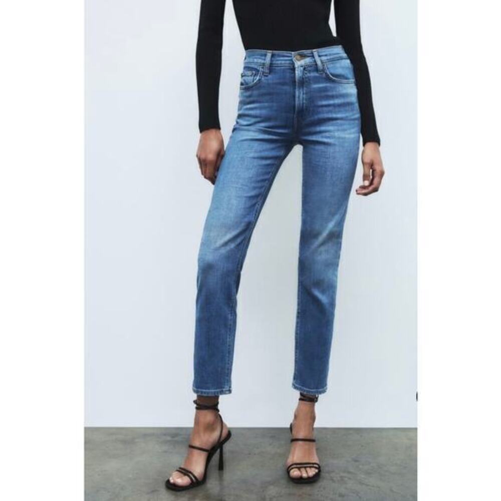 Zara The Slim Cropped‎ Jeans Size 10